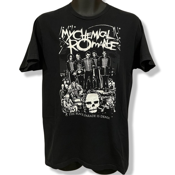 American Vintage Other - Vintage Y2K My Chemical Romance The Black Parade Is Dead Band Tee